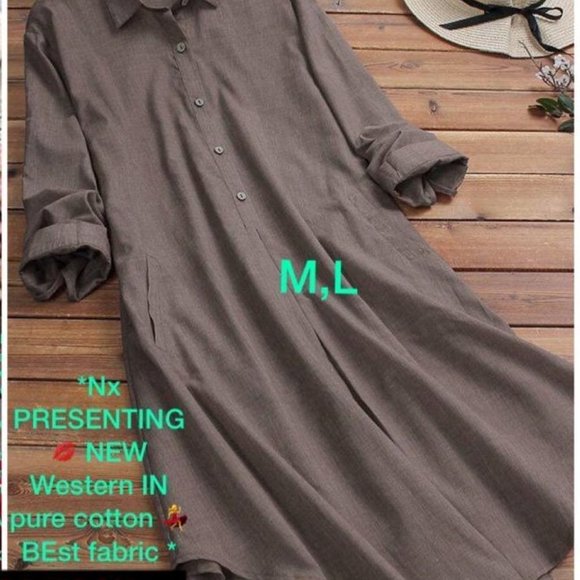 Cotton 3/4th sleeve tops.. available! - Picture 2 of 6